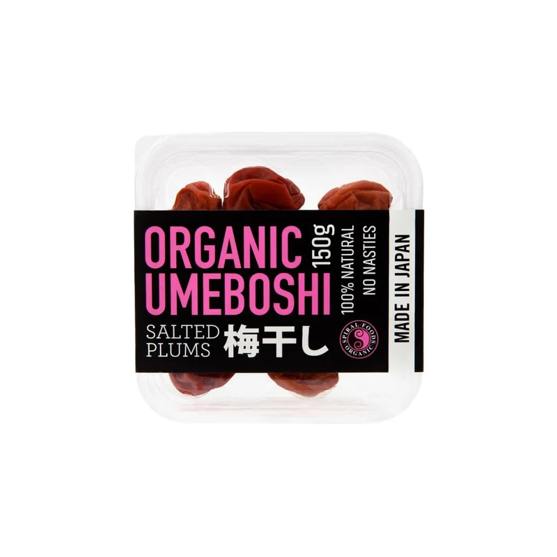 Organic Umeboshi Salted Plums 150g