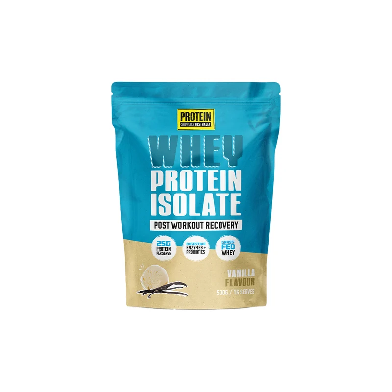 Whey Protein Isolate Vanilla 500g