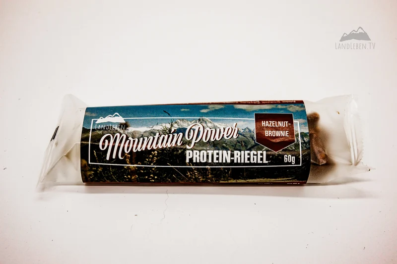Mountain-Power Proteinriegel BIG BOX Display (Hazelnut-Brownie)