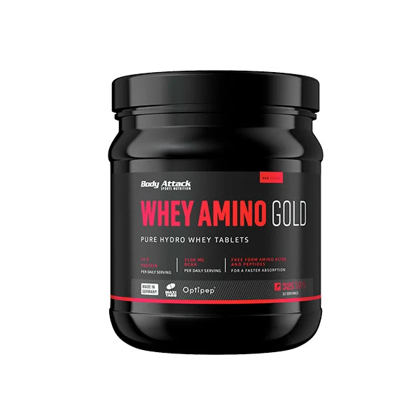 Body Attack Whey Amino Gold 325 Tabs