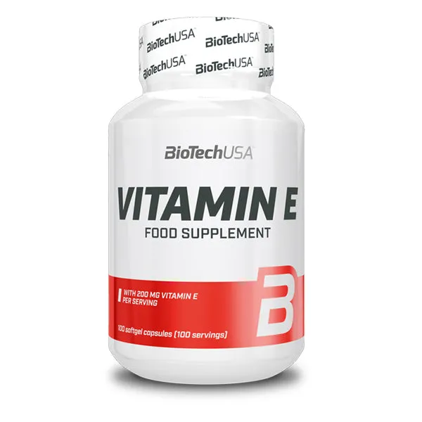 BioTech USA Vitamin E 100 Softgelcaps