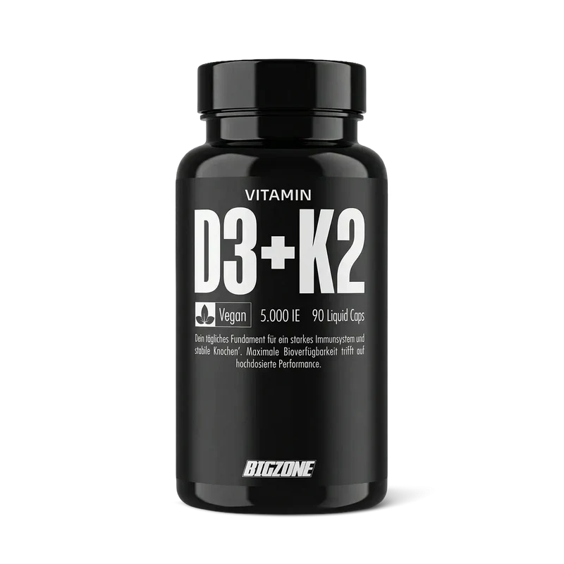 Big Zone Vitamin D3 + K2 - 90 Kapseln