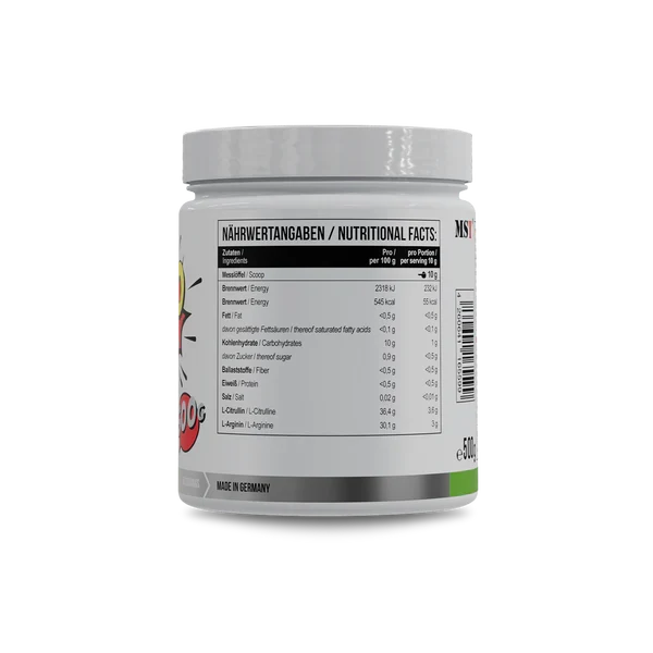 MST Nutrition Amino Pump | Arginine + Citrulline