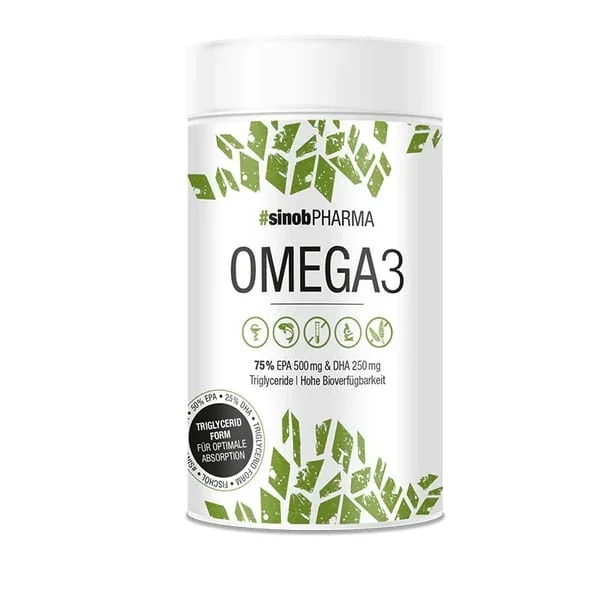 sinob Omega-3 Max 120 Liquid Kapseln