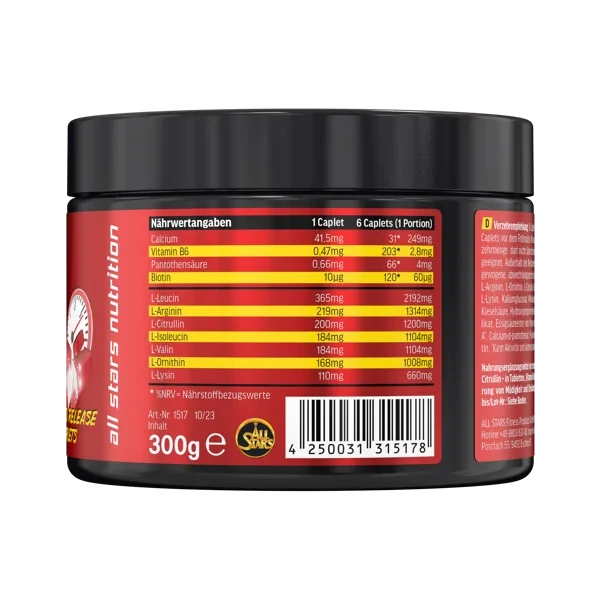 All Stars Aminotropin 120 Caplets