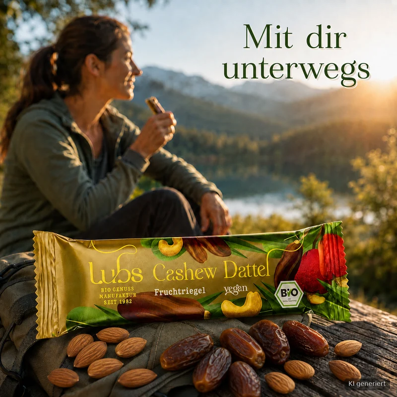 Lubs Bio & Vegan Rohkostriegel Cashwew Dattel