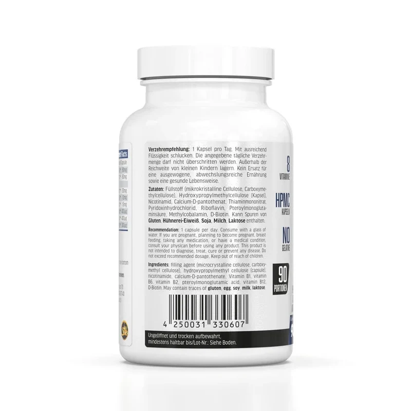 All Stars Vitamin B Complex 90 Kapseln