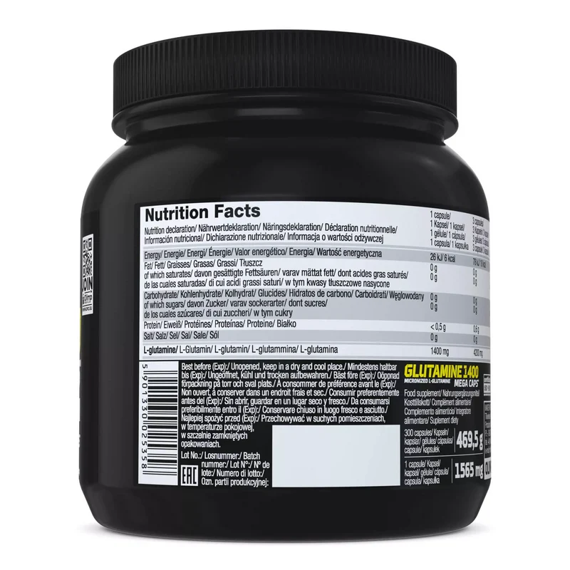 Olimp L-Glutamine 300 Mega Caps